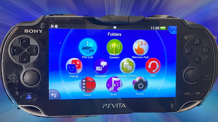 PlayStation Vita Backlog Home-page