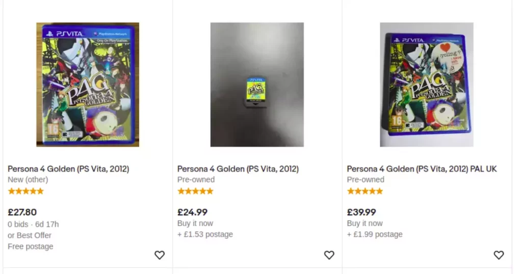 Persona 4 Golden on Sale